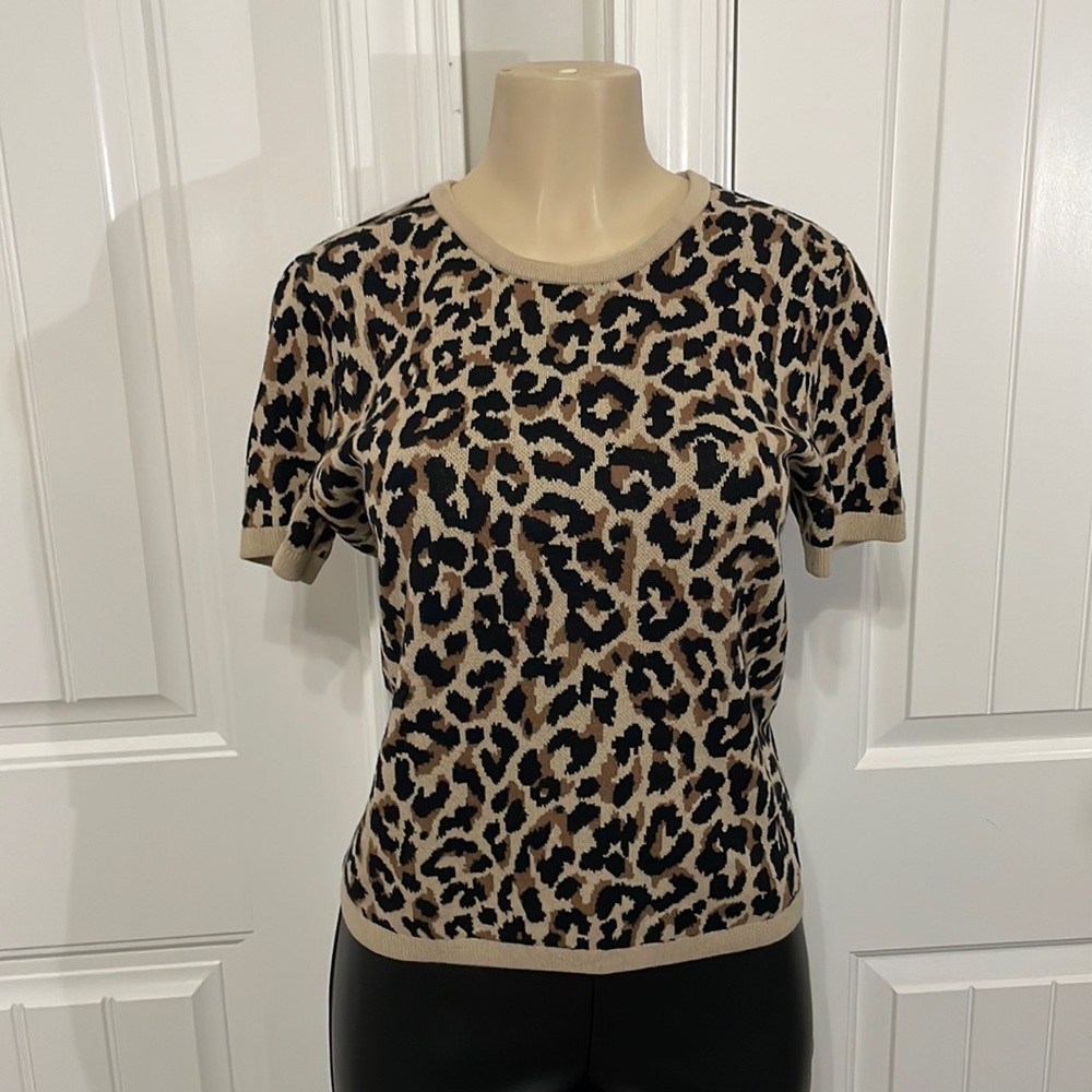 J Crew Short Sleeve Sweater